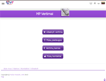 Tablet Screenshot of mp-vertimai.lt